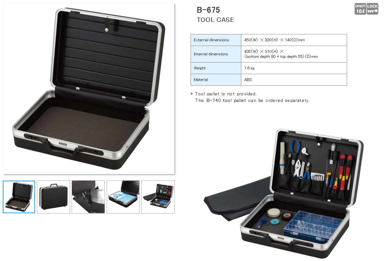 Ichiban Precision Sdn Bhd - Hozan - HOZAN TOOL CASE